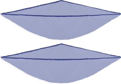2 Pack Stuffed Animal Toy Hammock Net, White