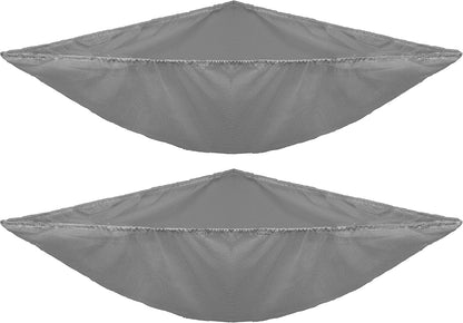 2 Pack Stuffed Animal Toy Hammock Net, White