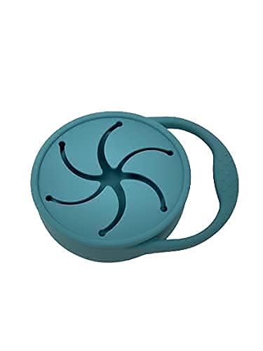 Snack Attack Snack Cup | Collapsible Silicone Snack Container | Toddler and Baby (Stormy)