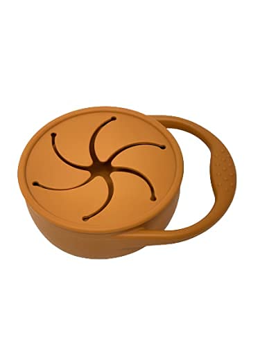 Snack Attack Snack Cup | Collapsible Silicone Snack Container | Toddler and Baby (Stormy)