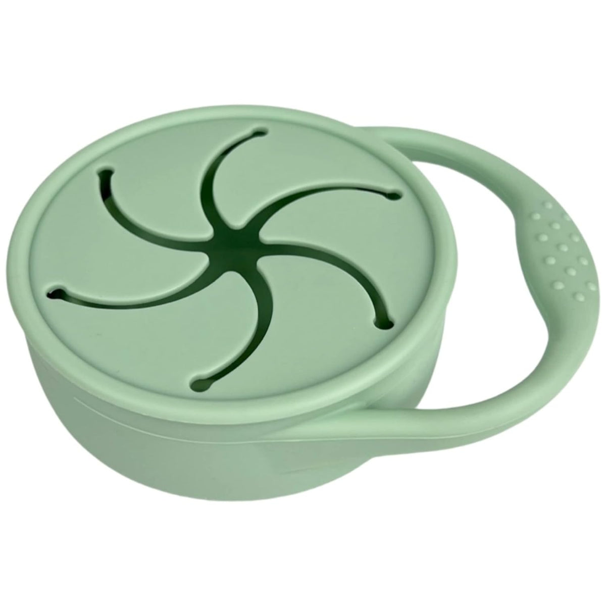 Snack Attack Snack Cup | Collapsible Silicone Snack Container | Toddler and Baby (Stormy)