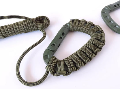 Tactical Gear Carabiner Keychain Clip Plastic D-Rings Large Key Chain Heavy Duty Snap Hook for Backpack, Belt, Keyrings, Bags, Bottle, Tent, Camping