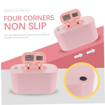 USB Wipe Warmer Portable Baby Wipe Heater with Temperature Display Wet Tissue Heating Box for Home Outdoor Diaper Changing 40-60 C Constant Heat 7.87 X 4.72 X 3.74 in