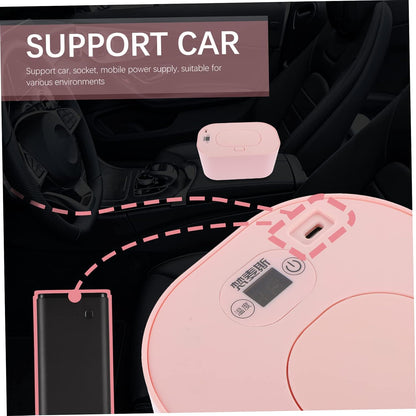 USB Wipe Warmer Portable Baby Wipe Heater with Temperature Display Wet Tissue Heating Box for Home Outdoor Diaper Changing 40-60 C Constant Heat 7.87 X 4.72 X 3.74 in