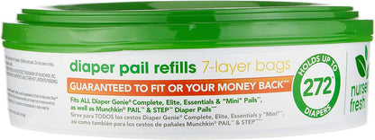 Nursery Fresh Diaper Pail Refill (Style May Vary)
