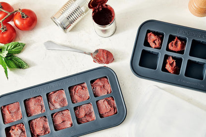 2 Tbsp Silicone Freezer Molds with Lids, Blueberry