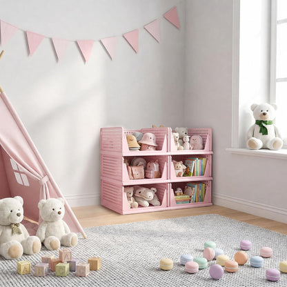 Closet Organizer Storage Bins Stackable Plastic Drawer Shelf