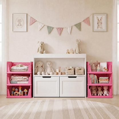 Closet Organizer Storage Bins Stackable Plastic Drawer Shelf