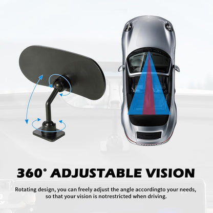 HD Car Mirror for Baby,360° Adjustable Rear View Mirrors Provides a Wide Field of Vision & Observation of the Rear Seat,Clip-on/Stick-on Convex Mirrors Baby Mirror for Car