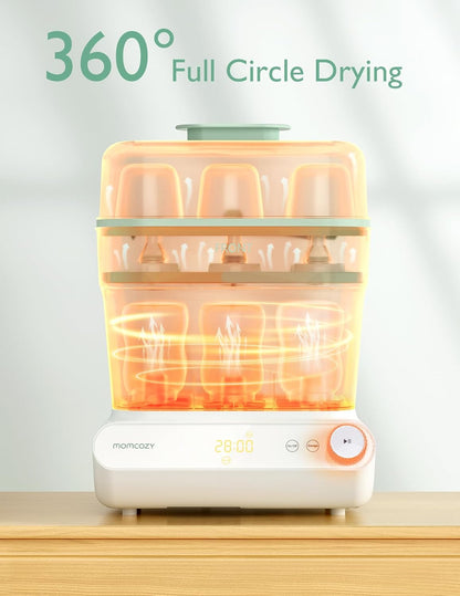 3 Layers Bottle Sterilizer and Dryer & Descaling Tablets