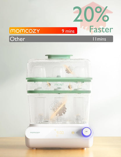 3 Layers Bottle Sterilizer and Dryer & Descaling Tablets