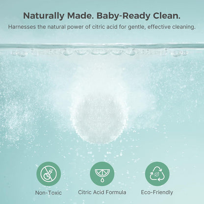 3 Layers Bottle Sterilizer and Dryer & Descaling Tablets