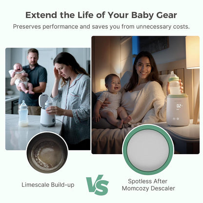 3 Layers Bottle Sterilizer and Dryer & Descaling Tablets
