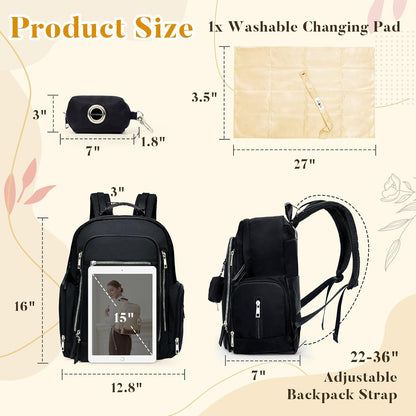 Diaper Bag Backpack Baby Bag Neoprene Bag Neoprene Backpack
