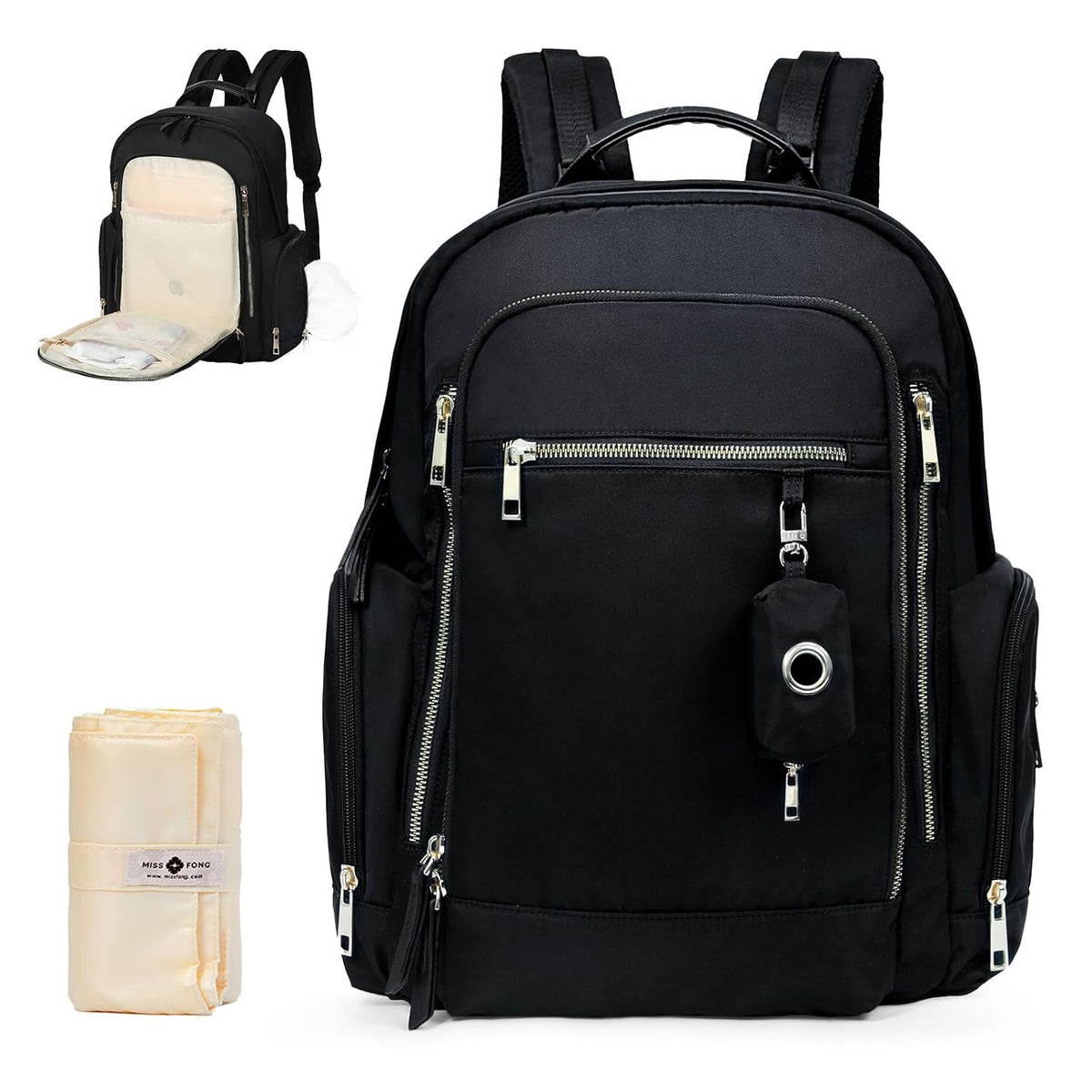 Diaper Bag Backpack Baby Bag Neoprene Bag Neoprene Backpack