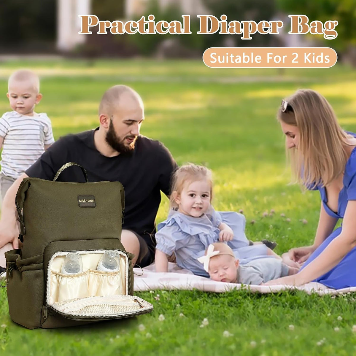 Diaper Bag Backpack Baby Bag Neoprene Bag Neoprene Backpack