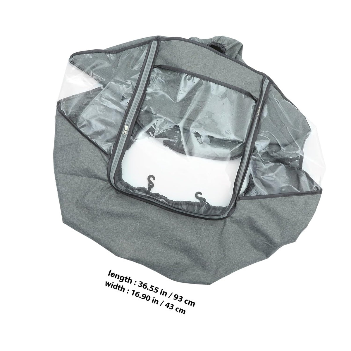 Universal Baby Stroller Rain Cover Windproof Spittle-Proof Outdoor Shield