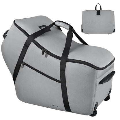 SCTEL Car Seat Travel Bag Fit All Nuna Pipa Car Seat and Base, with Wheels