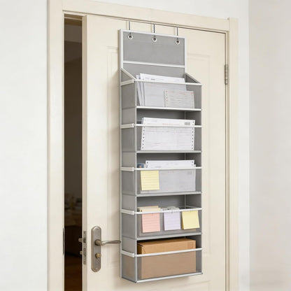 Versatile Vertical Storage Bag for Bedroom Bathroom Ideal for Diapers Books Cosmetics Keeps Room Tidy Multiple Notebook