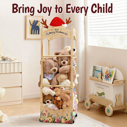 Stuffed Animal Storage, Christmas Reindeer Organizer