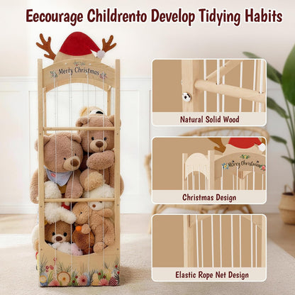 Stuffed Animal Storage, Christmas Reindeer Organizer