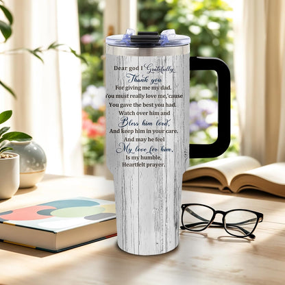 Wolf Tumbler 40oz, Insulated Wolf Cup Gifts for Man | Wolves Tumbler with Pine Trees Leakproof, Animal Print Water Bottle for Dad, Fathers Day Ideal Gifts for Wolf Lovers, 1 Pack