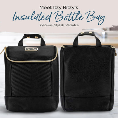 Insulated Bottle Bag, Holds 3 Baby Milk Bottles (Milk & Honey)
