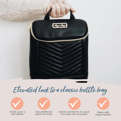 Insulated Bottle Bag, Holds 3 Baby Milk Bottles (Milk & Honey)