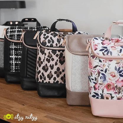 Insulated Bottle Bag, Holds 3 Baby Milk Bottles (Milk & Honey)