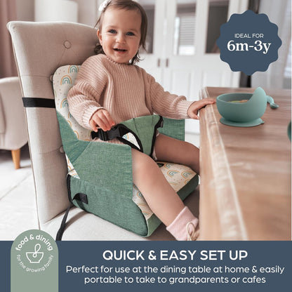 Dining Booster Seat - Portable High Chair for Dining Table