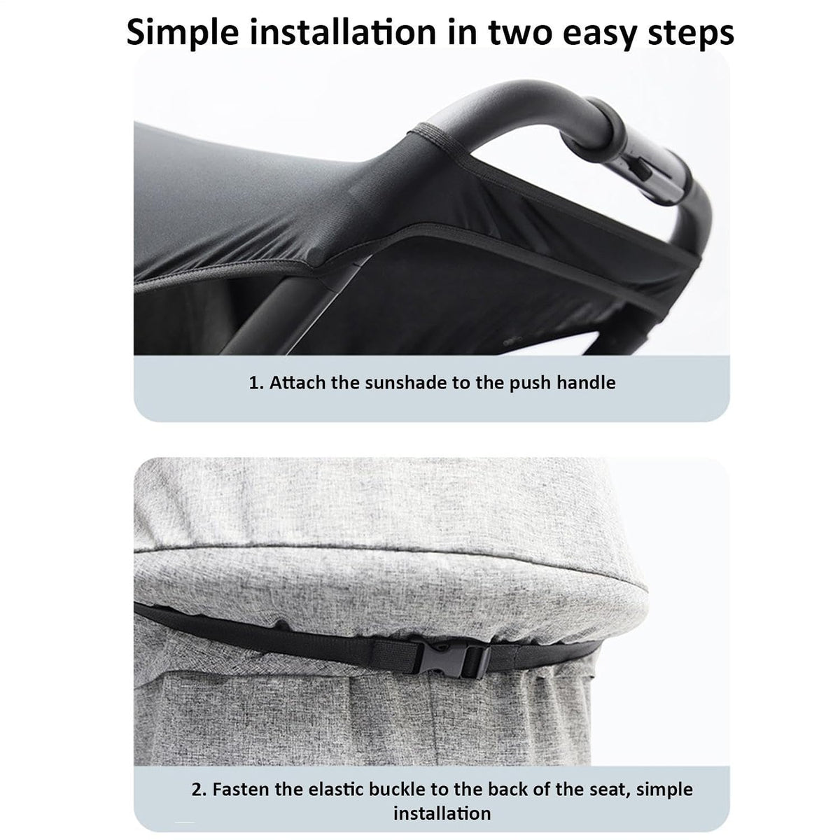 Stroller Sun Cover UV Protection Breathable Adjustable