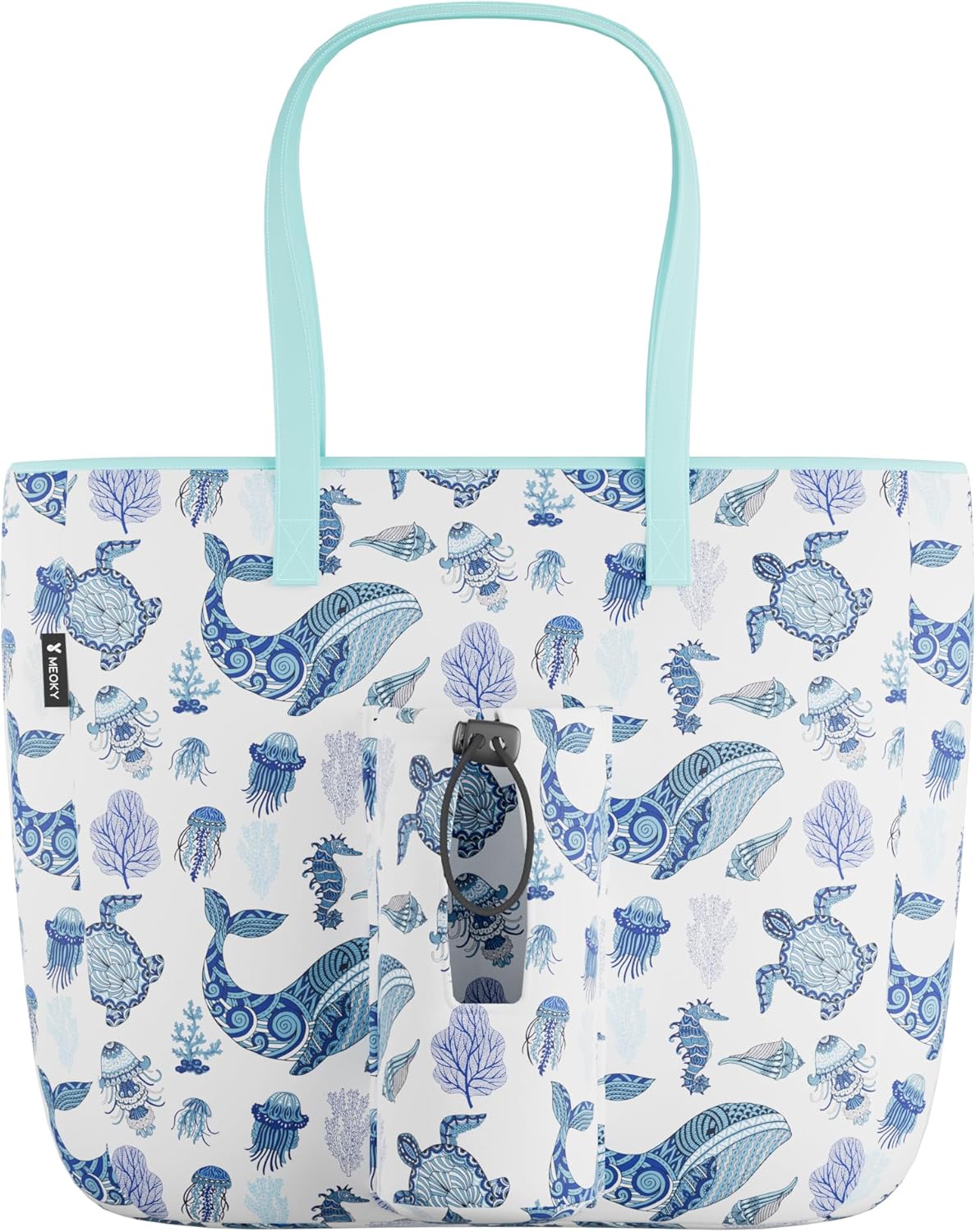 15L Womens Utility Tote Bag with Zipper for 40 oz Tumbler with Handle | Water Bottle Carrier Holder for Ladies Girls, 40 oz Tumbler Accessories for Travel Sports Gym Work Yoga, Straw Storage