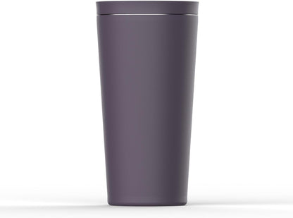 StreamSip 17oz Insulated Stainless Steel Tumbler, Double Wall Vacuum Sweat-Free Travel Coffee Cup with Slide Sip Lid, BPA-Free Reusable Coffee Mug (Teal)