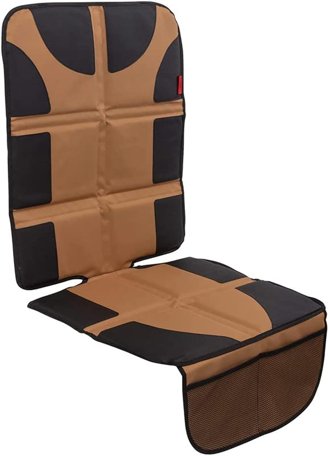 Car Seat Cover & Protector - Waterproof Non-Slip Protector - Mesh Pocket Organizer - Universal Fit for Convertible & Toddler Car Seats, Black