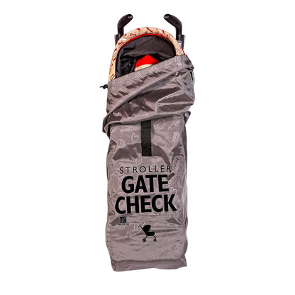 J.L. Childress Gate Check Travel Bag for Umbrella Strollers, Red