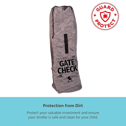 J.L. Childress Gate Check Travel Bag for Umbrella Strollers, Red