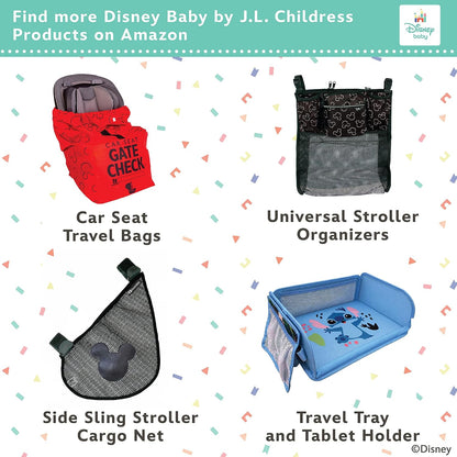 J.L. Childress Gate Check Travel Bag for Umbrella Strollers, Red