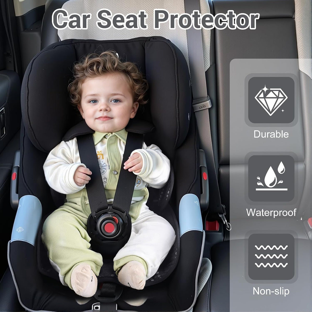 Car Seat Protector for Potty Training, Waterproof Car Seat Liner