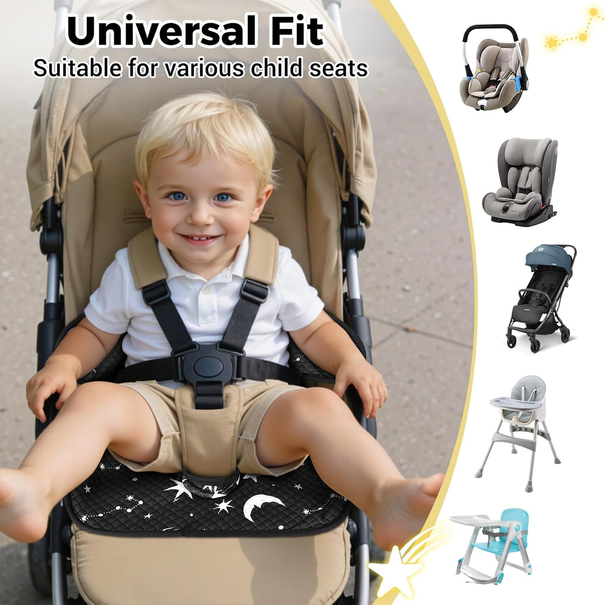 Car Seat Protector for Potty Training, Waterproof Car Seat Liner