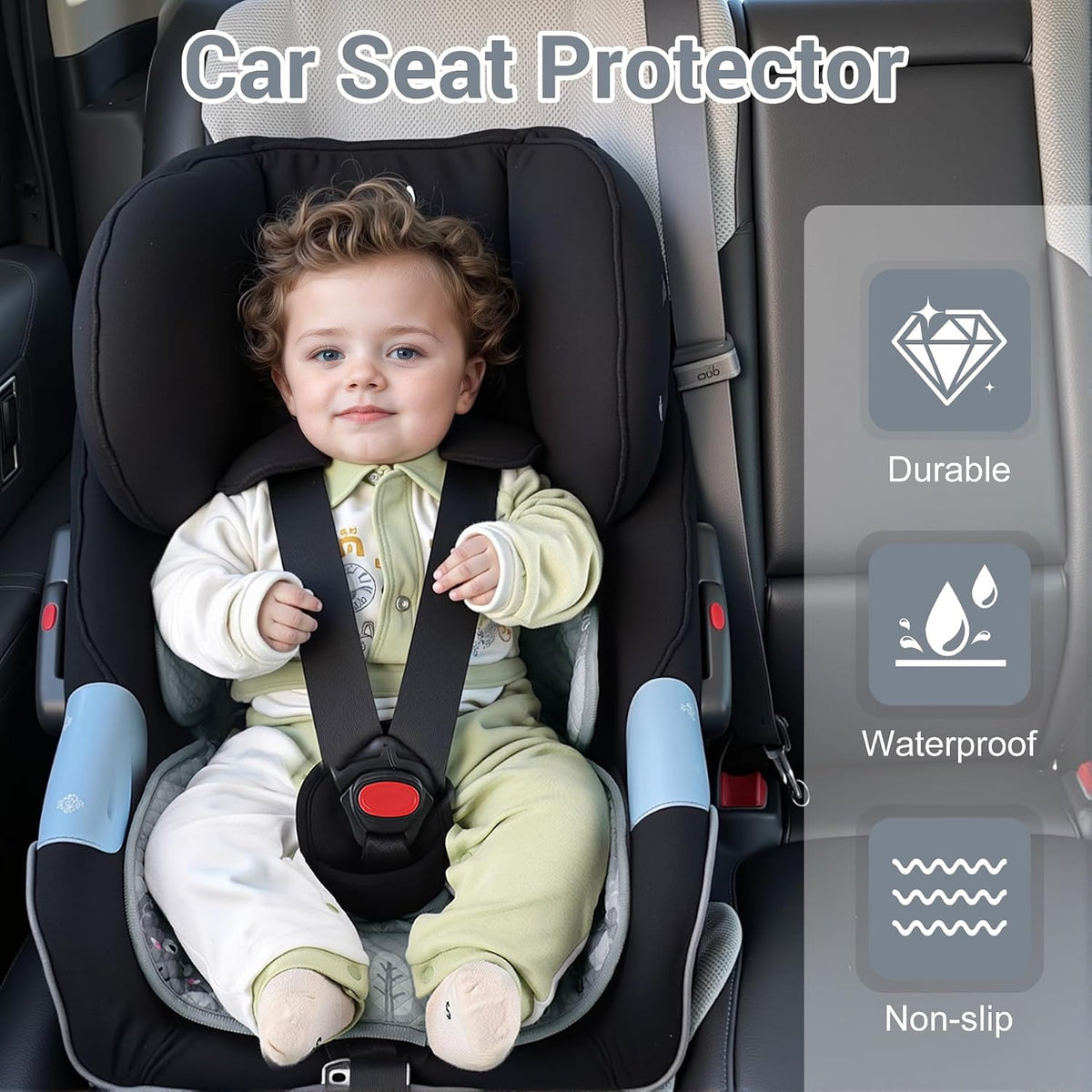 Car Seat Protector for Potty Training, Waterproof Car Seat Liner