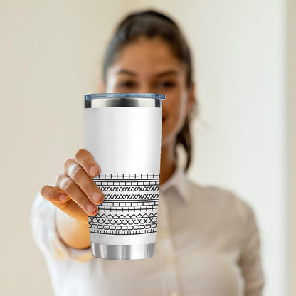20 oz Insulated Tumbler - Hidden Message Coffee Mug 20oz- Funny Work Coffee Cup for Adults - Sarcastic Gag Gift for White Elephant, Coworkers & Friends, Family - FtS Travel Mug