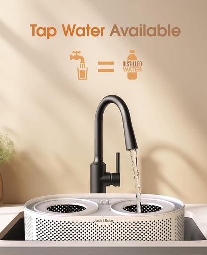 Stainless Steel Humidifier, Easy to Clean, Dishwasher Safe, Cool Mist Humidifiers for Bedroom