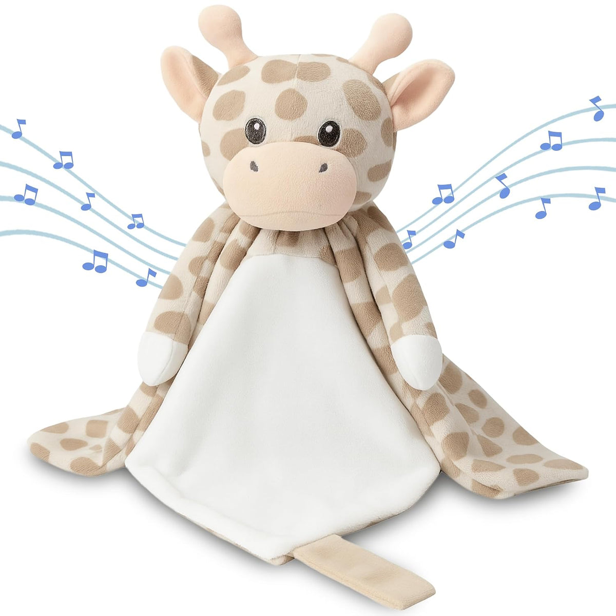 Love By Emi White Noise, Lullaby Stuffed Animal Lovey - Gift Essentials