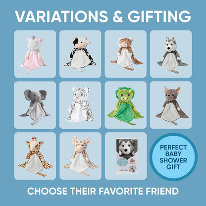Love By Emi White Noise, Lullaby Stuffed Animal Lovey - Gift Essentials