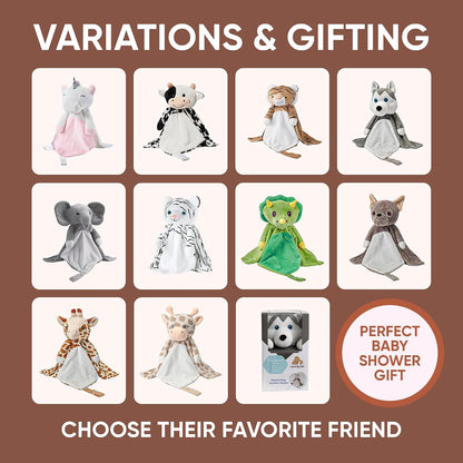 Love By Emi White Noise, Lullaby Stuffed Animal Lovey - Gift Essentials