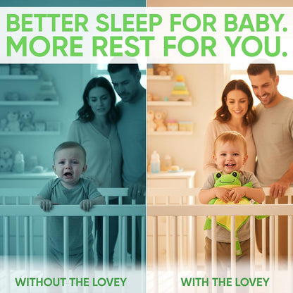 Love By Emi White Noise, Lullaby Stuffed Animal Lovey - Gift Essentials
