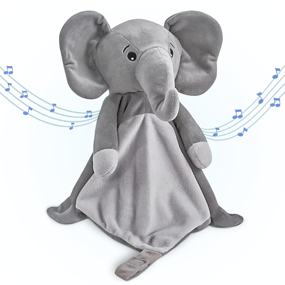 Love By Emi White Noise, Lullaby Stuffed Animal Lovey - Gift Essentials