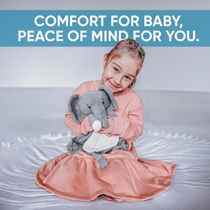 Love By Emi White Noise, Lullaby Stuffed Animal Lovey - Gift Essentials