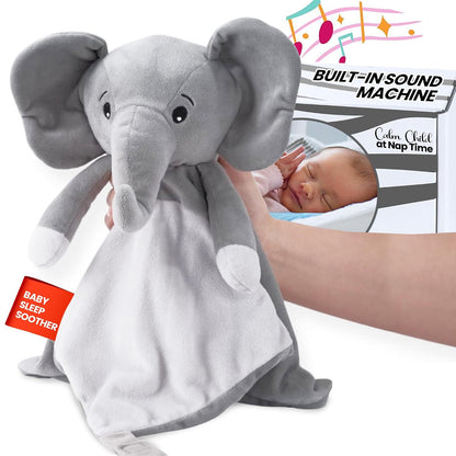 Love By Emi White Noise, Lullaby Stuffed Animal Lovey - Gift Essentials