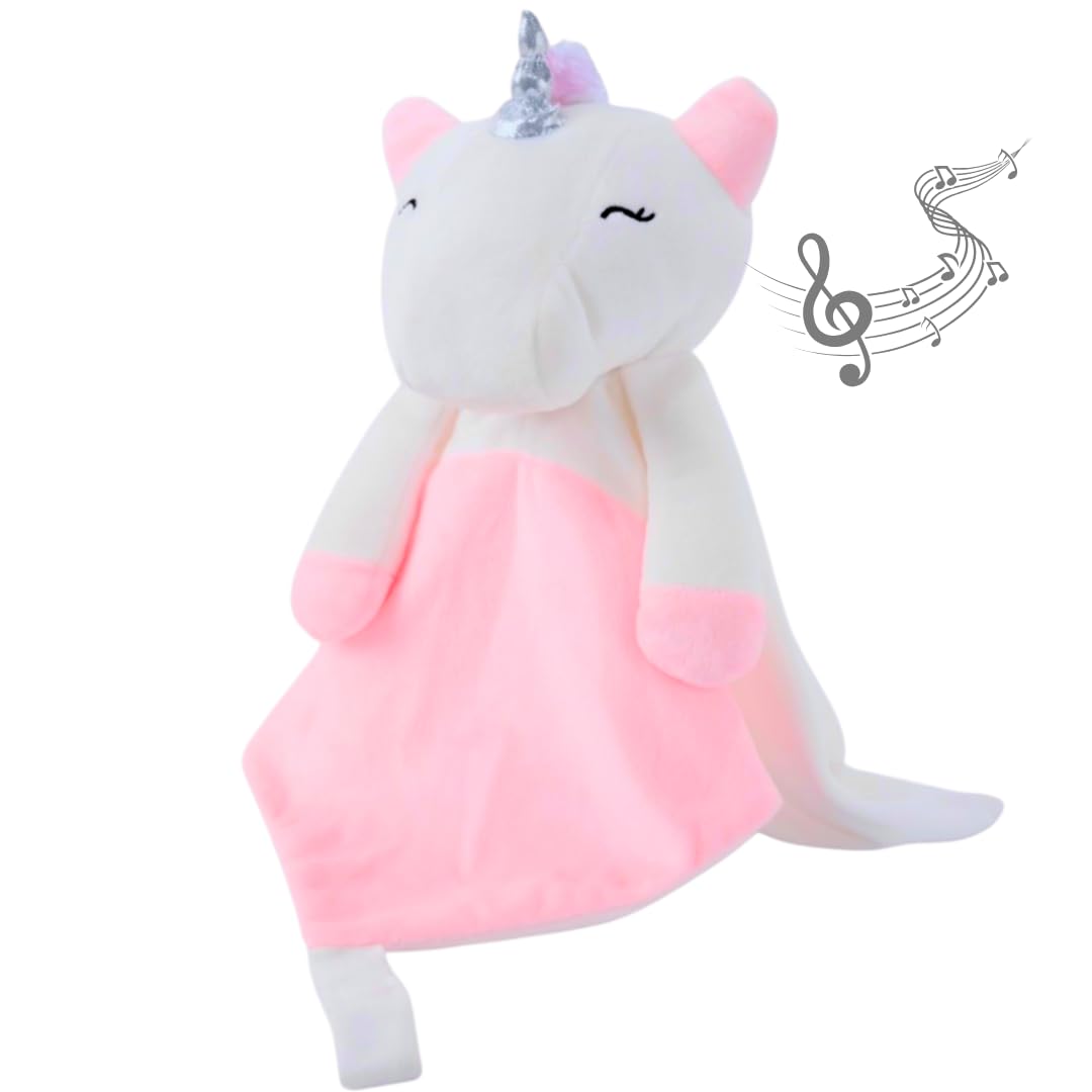 Love By Emi White Noise, Lullaby Stuffed Animal Lovey - Gift Essentials